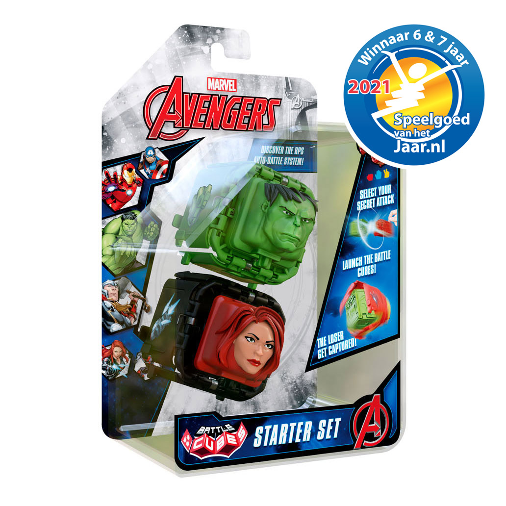 Marvel Avengers Battle Cube Hulk vs Black Widow Top Merken Winkel